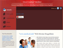 Tablet Screenshot of ameliyati.info